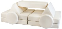 Modulare Kindersofa Spielsofa und Großbausteine-Set 2-in-1